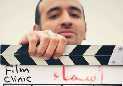 عمرو سلامة، أثناء إخراجه لفيلم "أسماء"