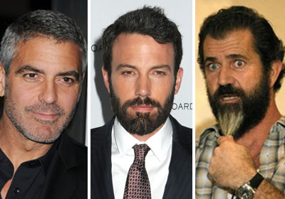 ميل جيبسون وبن أفليك وجورج كلوني