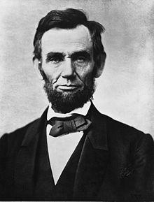 الرئيس الأمريكى السادس عشر أبراهام لينكولن