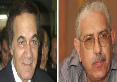 الناقد نادر عدلي والفنان محمود ياسين
