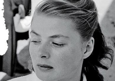 الممثلة السويدية الراحلة انجريد برجمان