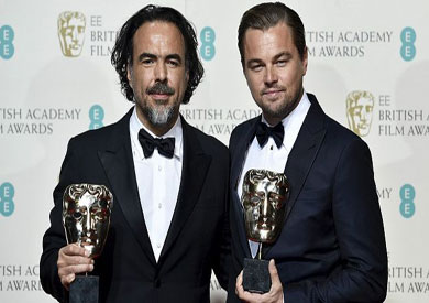 فيلم دي كابريو (يمين) وإيناريتو اكتسح جوائز البافتا