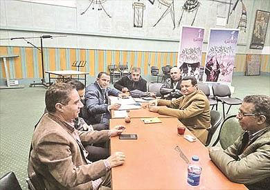 جانب من اجتماعات لجان مشروع مسرح ماسبيرو