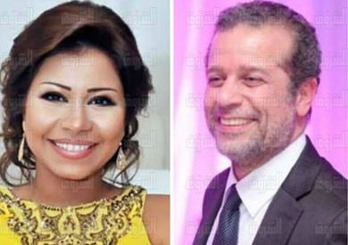 الفنان شريف منير وشيرين
