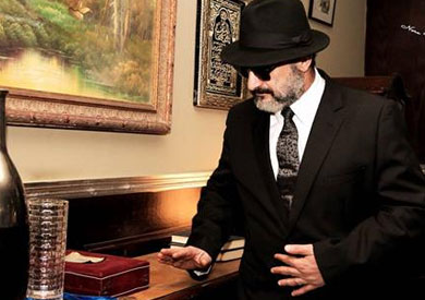 خالد الصاوي في مشهد من المسلسل