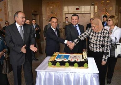 مدينة الانتاج تكرم الامير وعباس