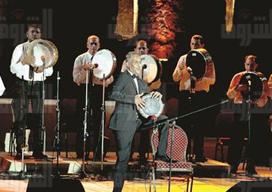 سعيد أرتيست في مهرجان قلعة صلاح الدين للموسيقى والغناء تصوير - أحمد علي