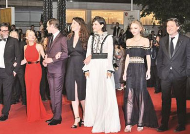 أبطال فيم الراقصة في مهرجان كان