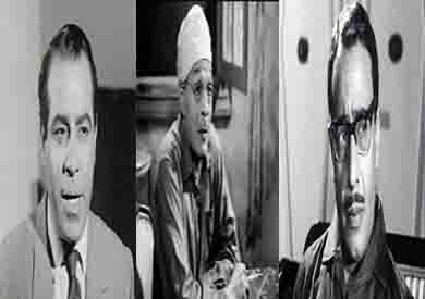 فؤاد المهندس وأمين الهنيدى وعبد المنعم مدبولي