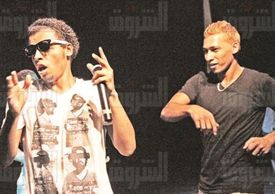 اوكا واورتيجا في حفلة بمسرح الجنينه - تصوير لبنى طارق