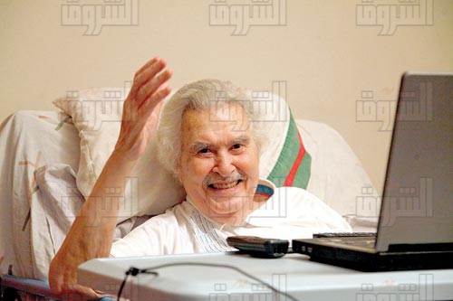 عبد المجيد شكرى مؤسس اذاعة وسط الدلتا - تصوير: احمد عبد الجواد
