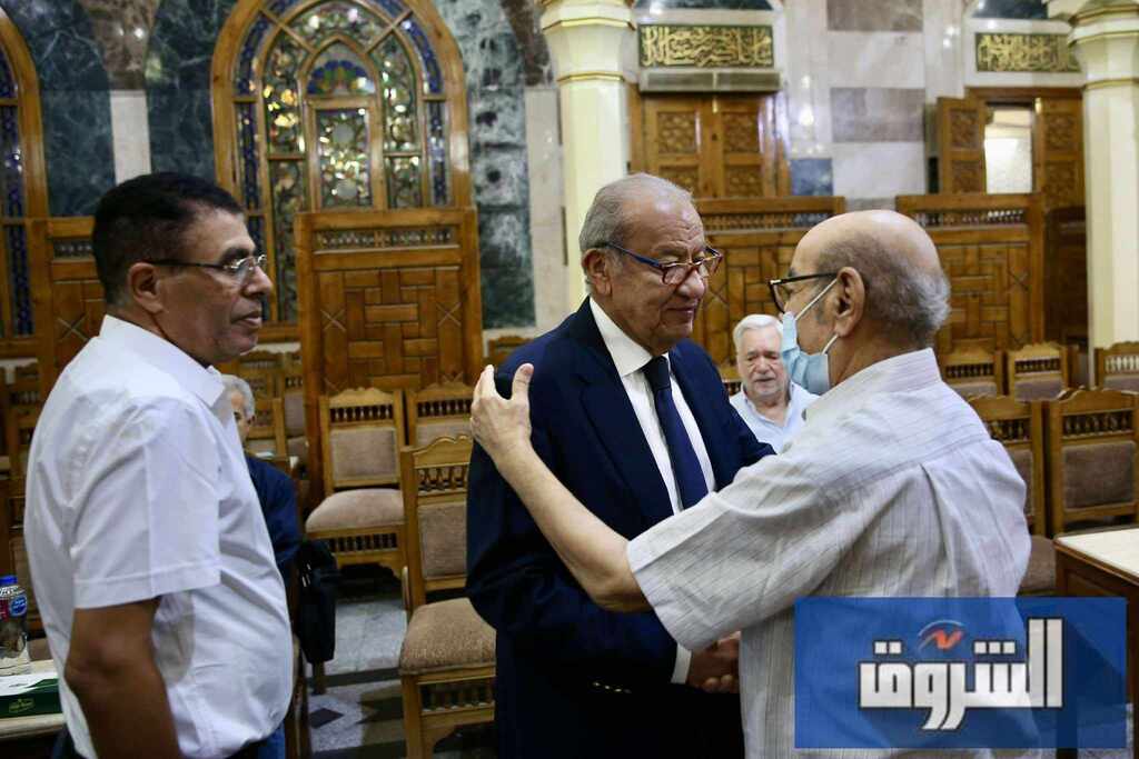 عزاء الفنان الراحل حلمي التوني - تصوير: إسلام صفوت