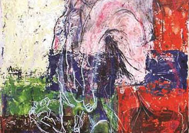 من أعمال المعرض