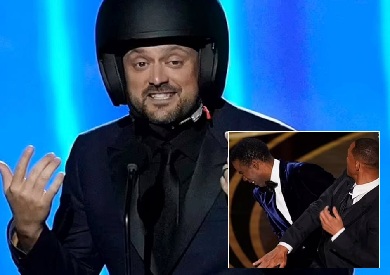 مقدم حفل جرامي ساخرا من صفعة ويل سميث