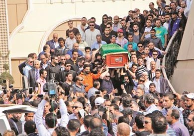 محمود عبد العزير جنازة مسجد الشرطة بالشيخ زايد تصوير هبه خليفه