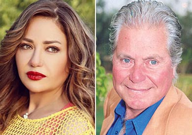 حسين فهمى وليلى علوى