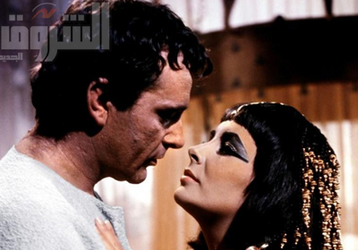 ريتشارد واليزابيث فى فيلم كليوباترا