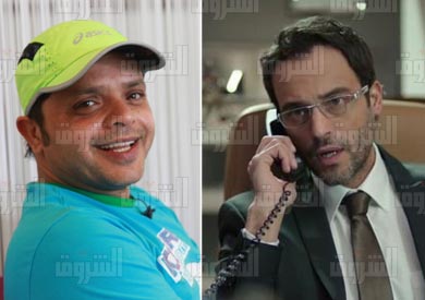 الفنان محمد هنيدي و النجم يوسف الشريف