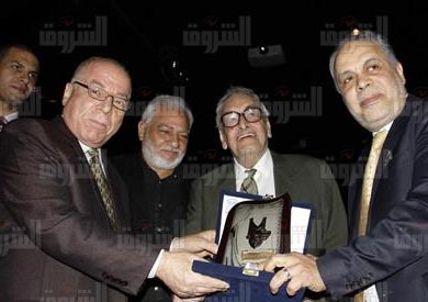 تكريم جميل راتب - تصوير: احمد عبد الفتاح