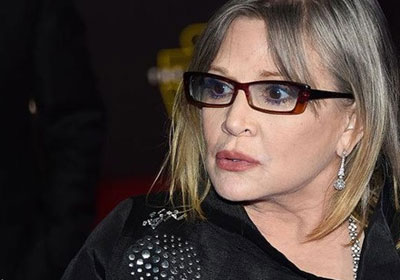 الممثلة الأمريكية كاري فيشر