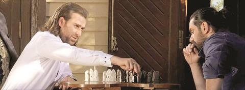 مشهد من مسلسل شطرنج