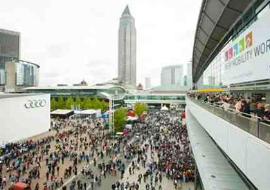 في دورته الـ 66 يستقبل 920 ألف زائر<br/>معرض «فرانكفورت» يؤكد حالة الانتعاش التى تعيشها صناعة السيارات