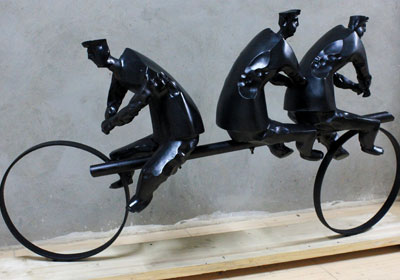 عمل الفنان كمال الفقى