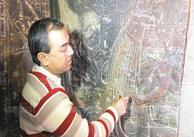 مقبرة مايا مرضاعة توت عنخ امون تصوير رافى شاكر