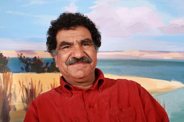 الفنان التشكيلي محمد عبلة