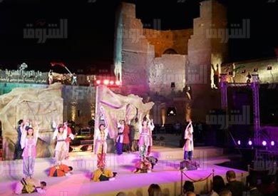 حفل افتتاح مهرجان القلعة ال 25 بحضور وزير الثقافة - تصوير: احمد عبد اللطيف