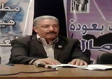 رئيس اتحاد عمال مصر الديمقراطى سعد شعبان