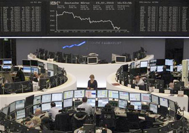 سوق البورصة الأوروبية – أرشيفية