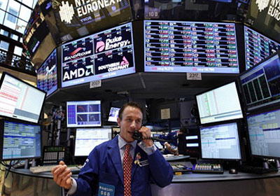 الأسهم الامريكية تعاود الهبوط بشك لجماعى خلال ثانى جلساتها