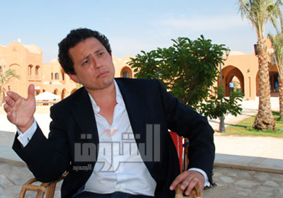 عمر الهيتمي العضو المنتدب بشركة أوراسكوم للإسكان التعاوني      تصوير: جيهان نصر