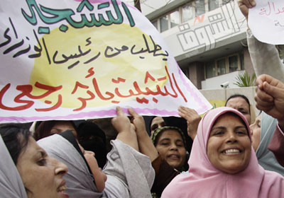 الاحتجاجات طريقة العمال لتحقيق مطالب الثورة        تصوير: هبة خليفة