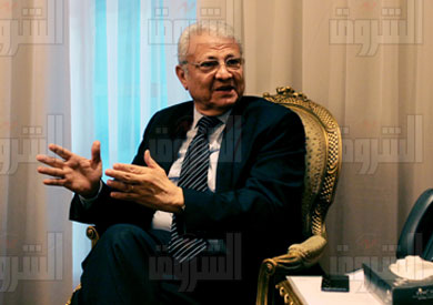 عاطف حلمى، وزير الاتصالات وتكنولوجيا المعلومات - تصوير: روجيه أنيس