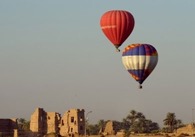 إقلاع 9 رحلات بالون طائر في سماء الأقصر