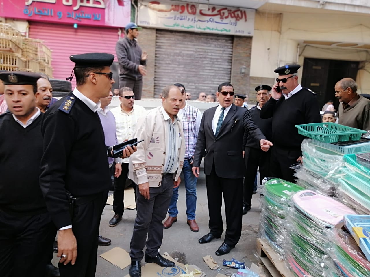 إزالة الإشغالات بالإسكندرية