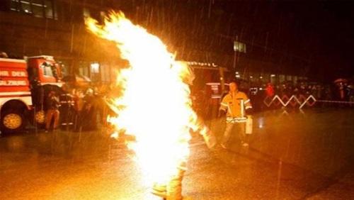 طالب يشعل النار في نفسه لرسوبه بالثانوية العامة في سوهاج