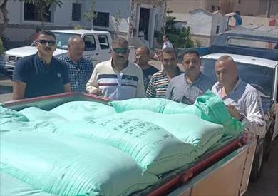 ضبط 25 شيكارة دقيق بلدي مدعم مهربة بكفر الدوار