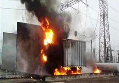 السيطرة على حريق بمحول كهرباء في بني سويف