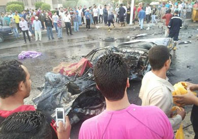 انفجار سيارة 6 أكتوبر