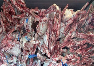 ضبط كميات من اللحوم غير الصالحة -ارشيفية