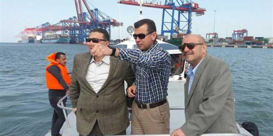 مجلس الأعمال الكازاخستاني يزور ميناء شرق بورسعيد