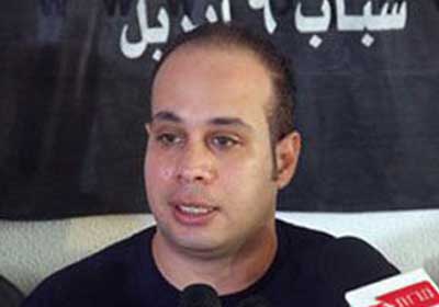 الناشط السياسي أحمد ماهر المنسق العام ومؤسس حركة شباب 6 أبريل