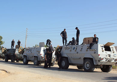 عمليات عسكرية لقوات الجيش في سيناء