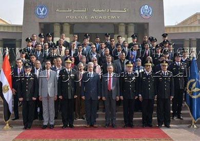 أكاديمية الشرطة تستقبل وفدا من طلبة كلية الحقوق بجامعة السادات
