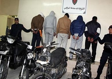 ضبط تشكيل عصابي لسرقة الدراجات النارية بالبحر الأحمر