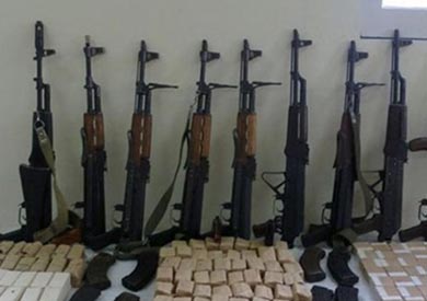 اسلحة مضبوطة - ارشيفية