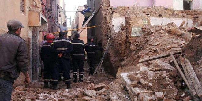 وفاة مواطن فى انهيار عقار بالزاوية الحمراء